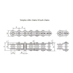 Sarjan lyhytjaksoinen tarkkuusrullaketju