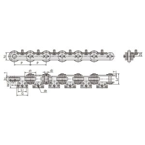 pullonpesukoneen kuljetinketju