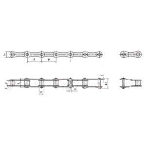 kaksivaiheinen voimansiirtoketju