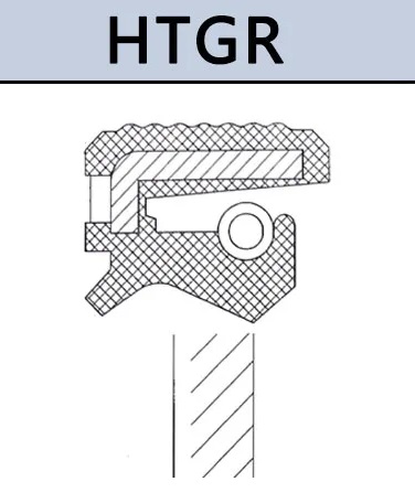 half shaft oil seal HTGR type