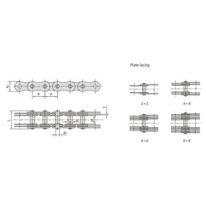 monilevyinen tappiketju