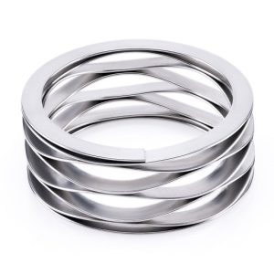 monikierroksinen aaltokierre, jossa on välilevypäät