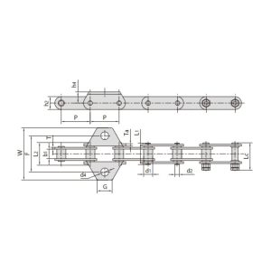 O-rengas maatalouskoneiden ketju