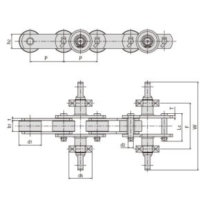 kumikäsineiden kuljetinketju