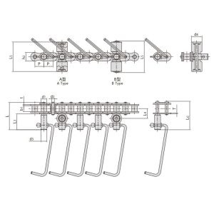 makkaran tuotantolinjan kuljetinketju