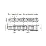 raskaan sarjan rullaketjut