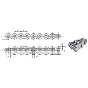 x-seal moottoripyörän ketju