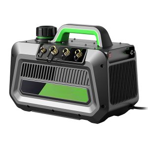 ilmajäähdytteinen tyhjiöpumppu