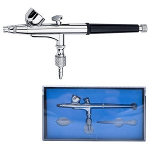 painovoimasyöttöinen kaksoistoiminen airbrush