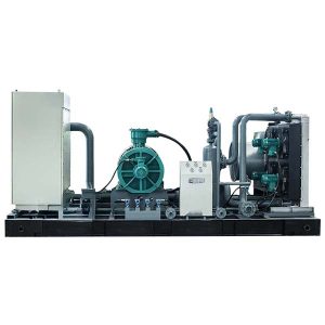 maakaasun paineenkorotuskompressori