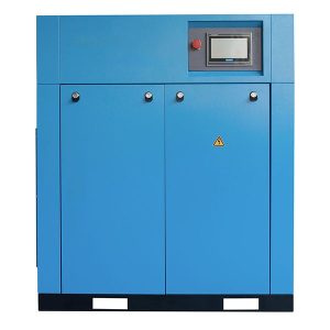 PM-taajuusmuuttajalla varustettu kaksivaiheinen ruuvikompressori