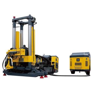 kohtalaisen kalteva porauslaite