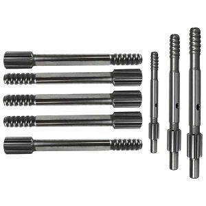 Atlas Copcon kanssa yhteensopiva kallioporakärjen sovitin