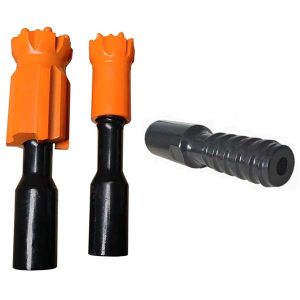 kierteitetty poranterän sovitinvarren liitin R32 R38 T38 T45 T51